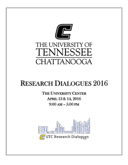 Research Dialogues 2016