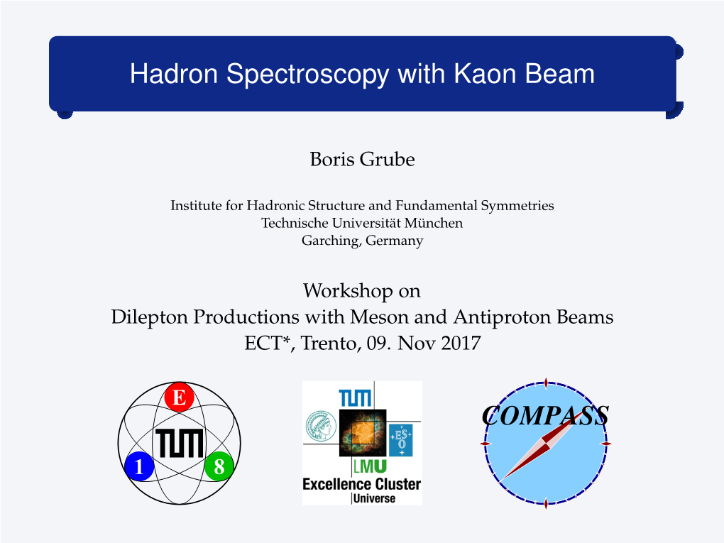 Hadron Spectroscopy with Kaon Beam