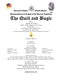 The Quill and Bugle Editor Phillip H