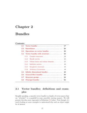 Chapter 2 Bundles