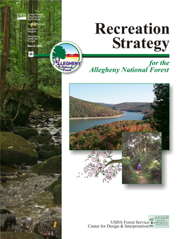 Allegheny National Forest Recreation Strategy Table of Contents