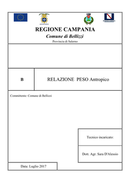REGIONE CAMPANIA Comune Di Bellizzi Provincia Di Salerno