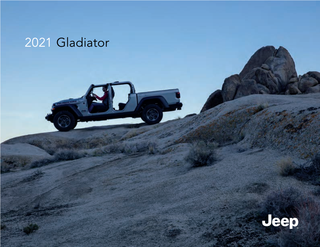 Jeep 2021 Gladiator Brochure