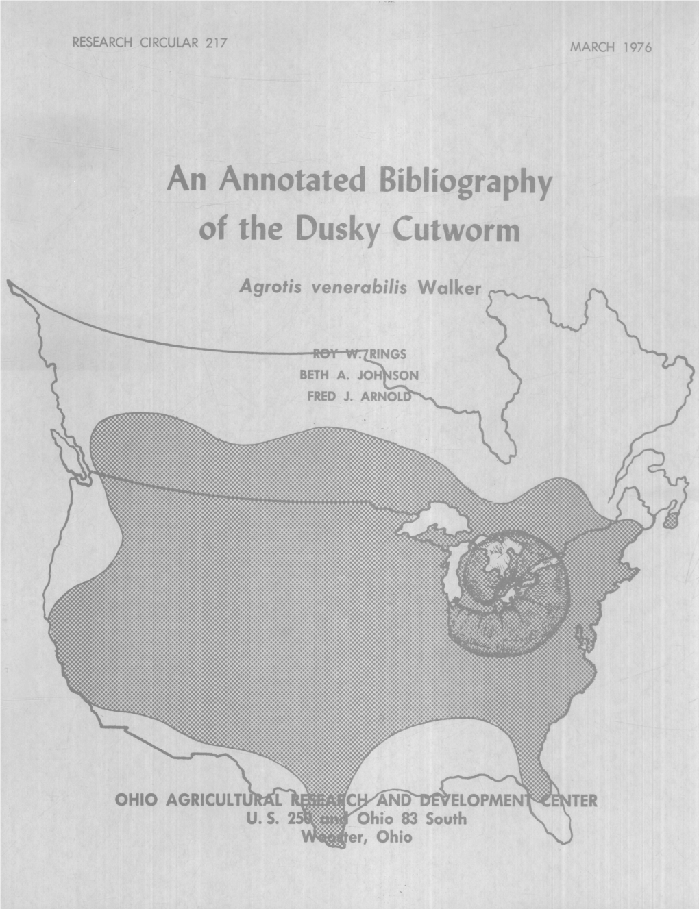 An Annotated Bibliography of the Dusky Cutworm