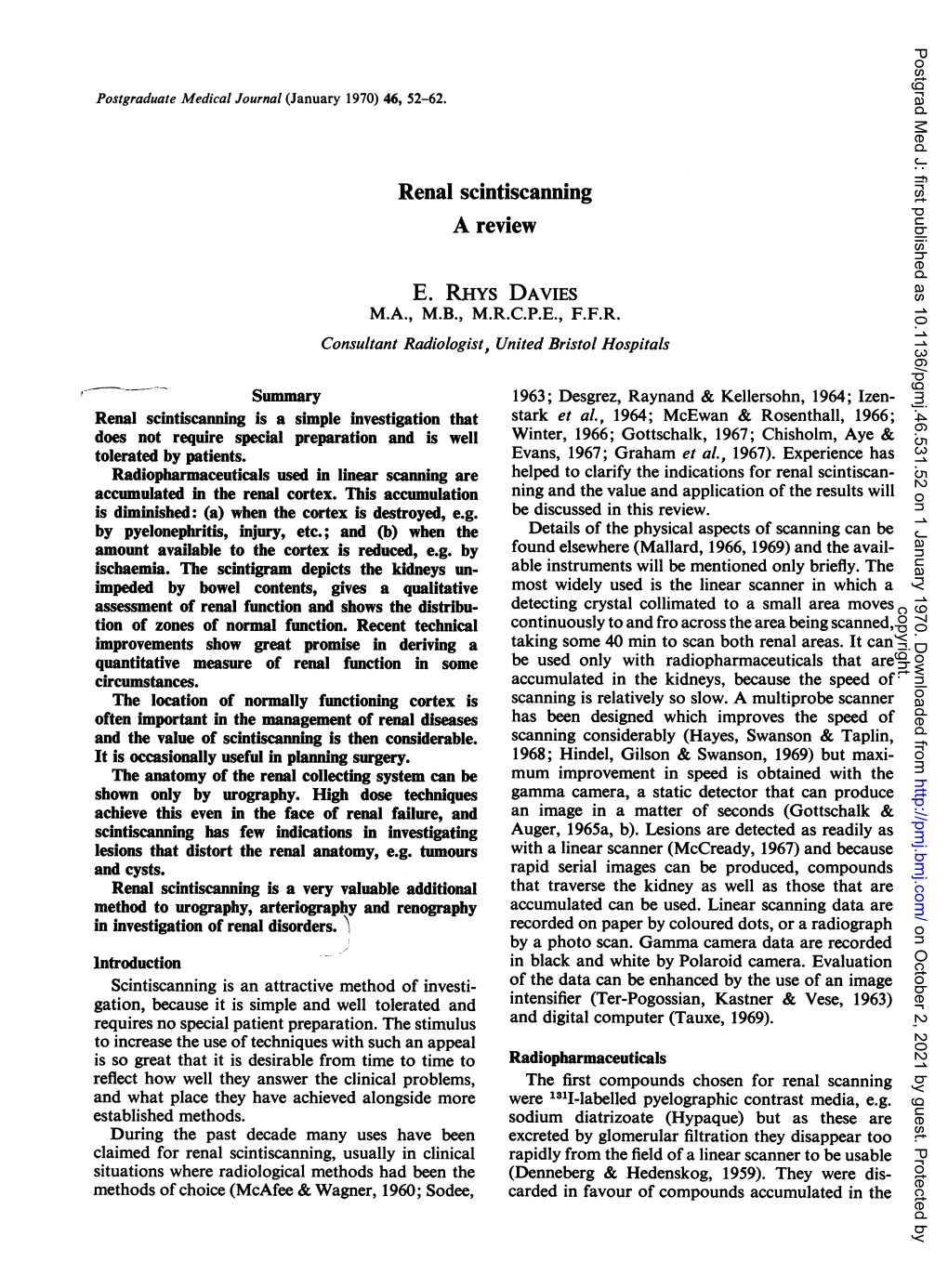 Renal Scintiscanning a Review