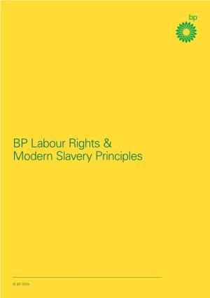 BP Labour Rights & Modern Slavery Principles