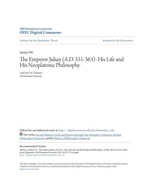 The Emperor Julian (AD 331-363)