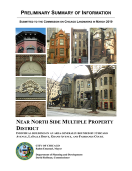 Near North Side Multiple Property District Individual Buildings in an Area Generally Bounded By: Chicago Avenue, Lasalle Drive, Grand Avenue, and Fairbanks Court