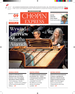 Interview Martha Argerich