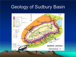 Geology of Sudbury Basin Size
