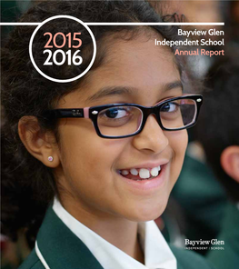 Bayview Glen Independent School Annual Report