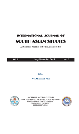 South Asian S South Asian Studies