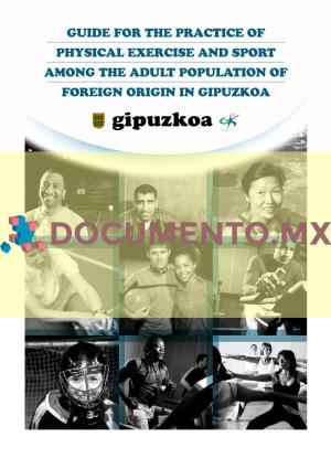 Guide for the Practice of Physical Exercise and Sport Among the Adult Population of Foreign Origin in Gipuzkoa