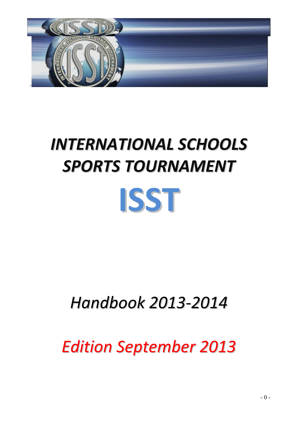 International Schools Sports Tournament