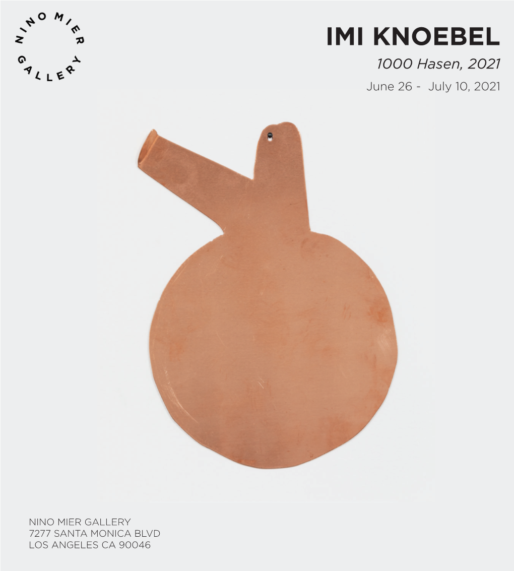 IMI KNOEBEL 1000 Hasen, 2021 June 26 - July 10, 2021