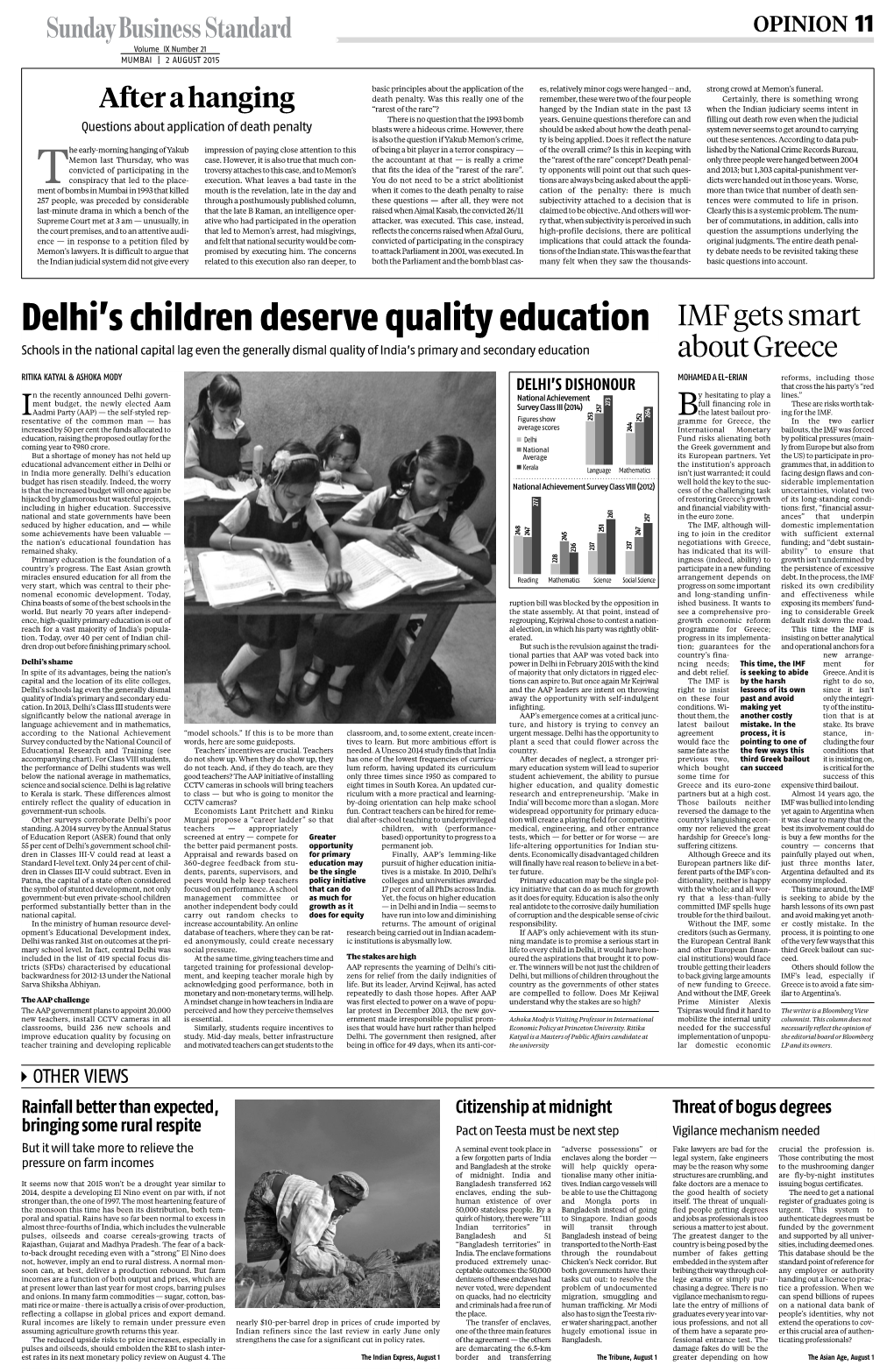 Delhi's Children Deserve Quality Education