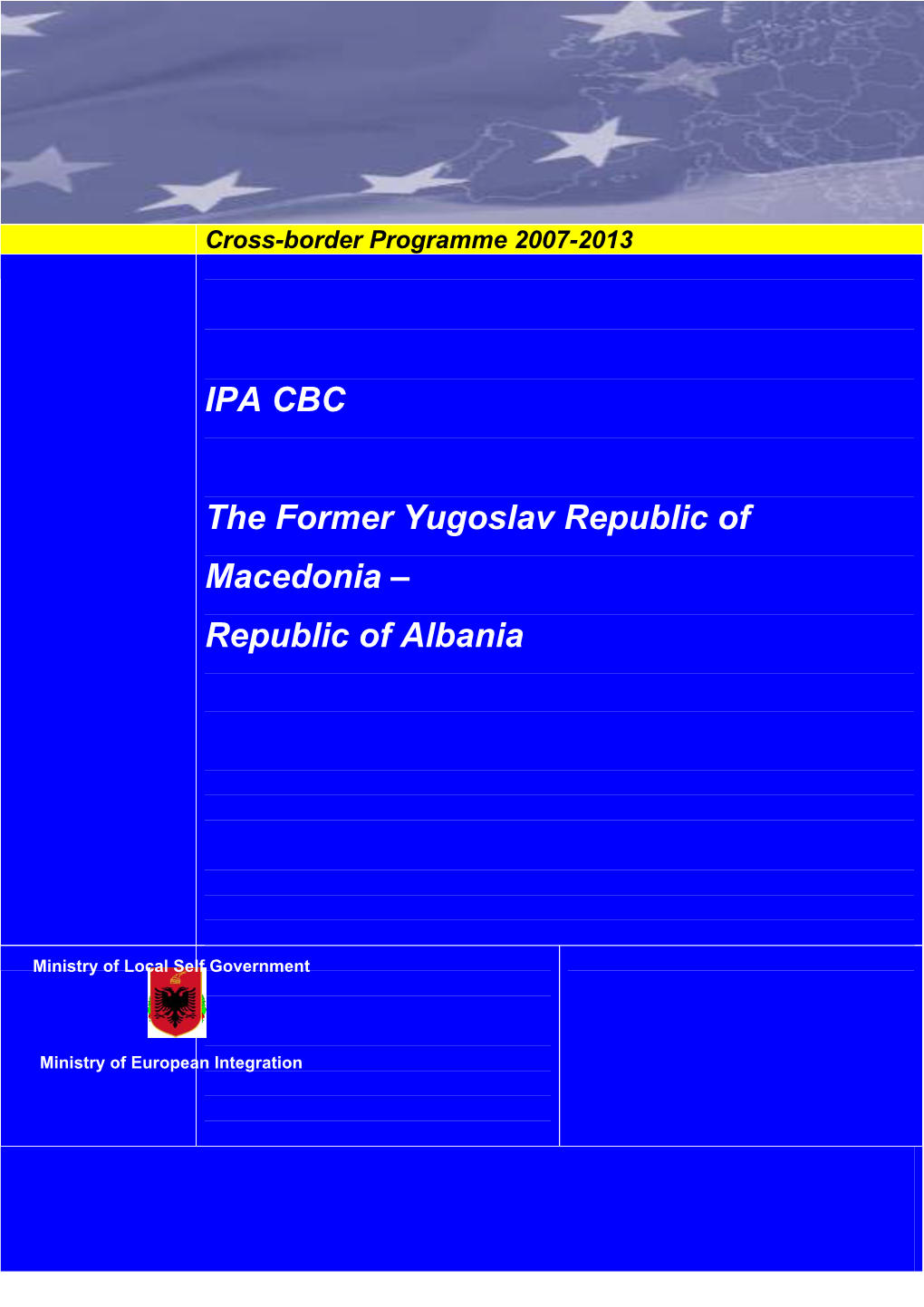 Operational Programme