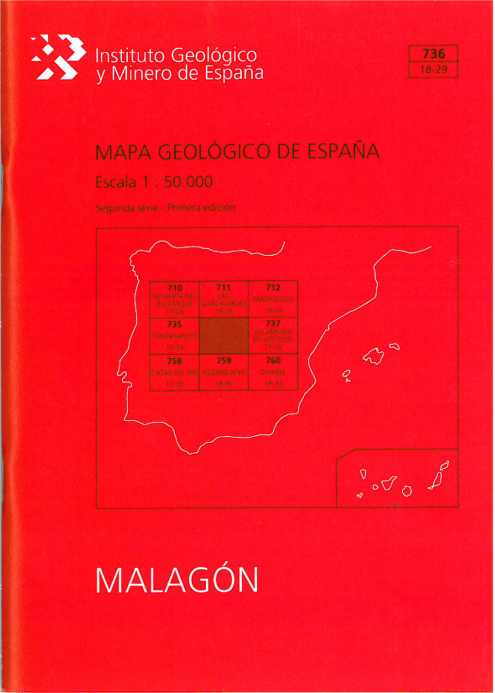 Mapa Geológico De España