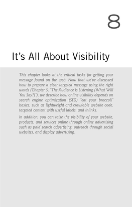 It's All About Visibility