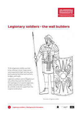 Legionary Soldiers - the Wall Builders
