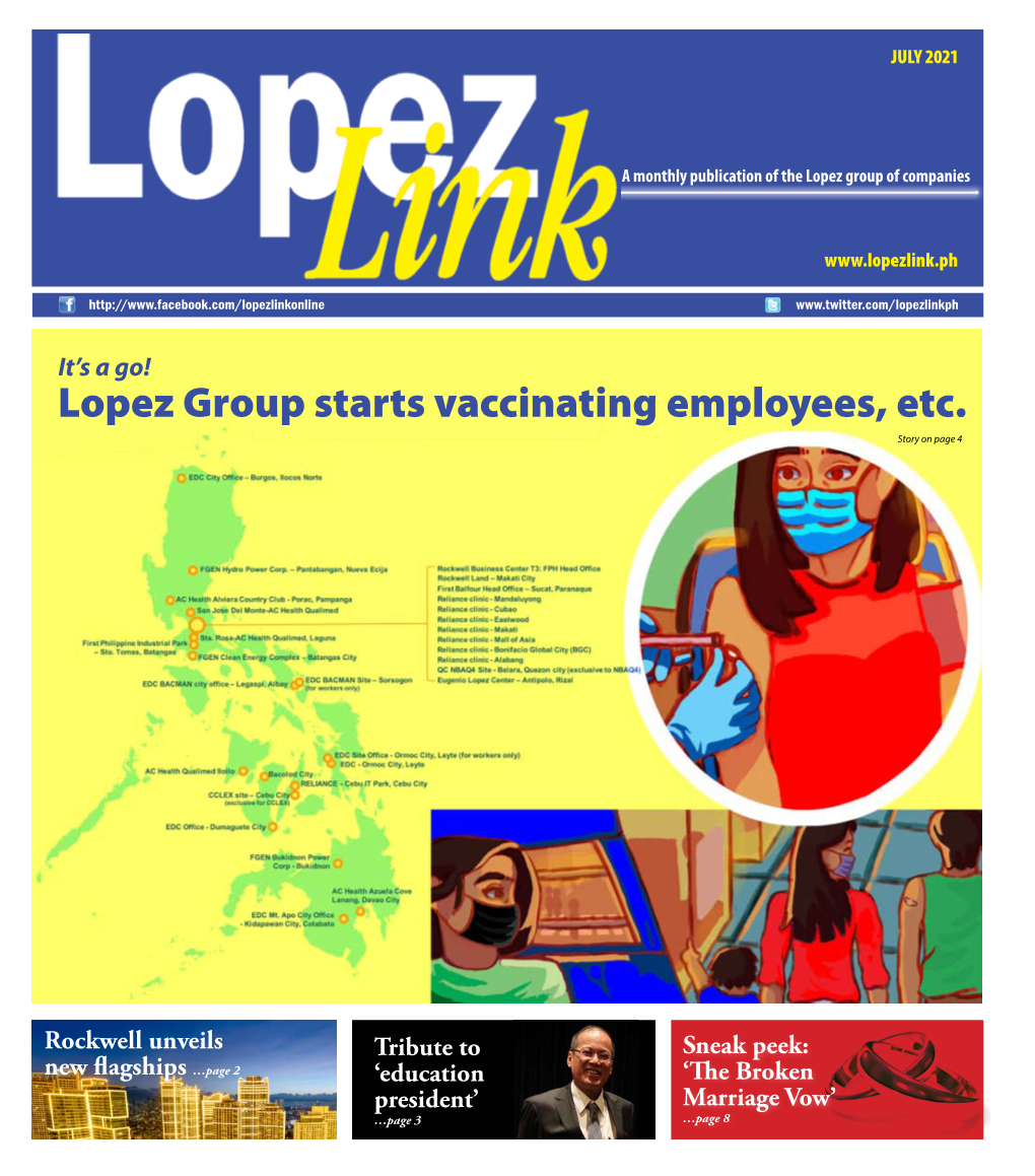 July 2021 Lopez Group Starts Vaccinating Employees, Etc