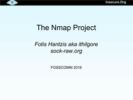 The Nmap Project