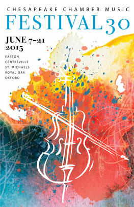 Festival 30 June 7–21 2015