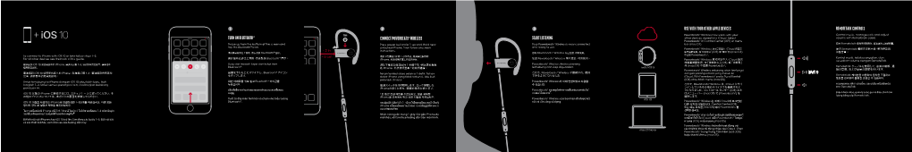 Powerbeats3 Wireless Earphones Quick Start Guide