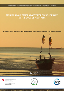 Monitoring of Migratory Shore Birds Survey in the Gulf of Mottama
