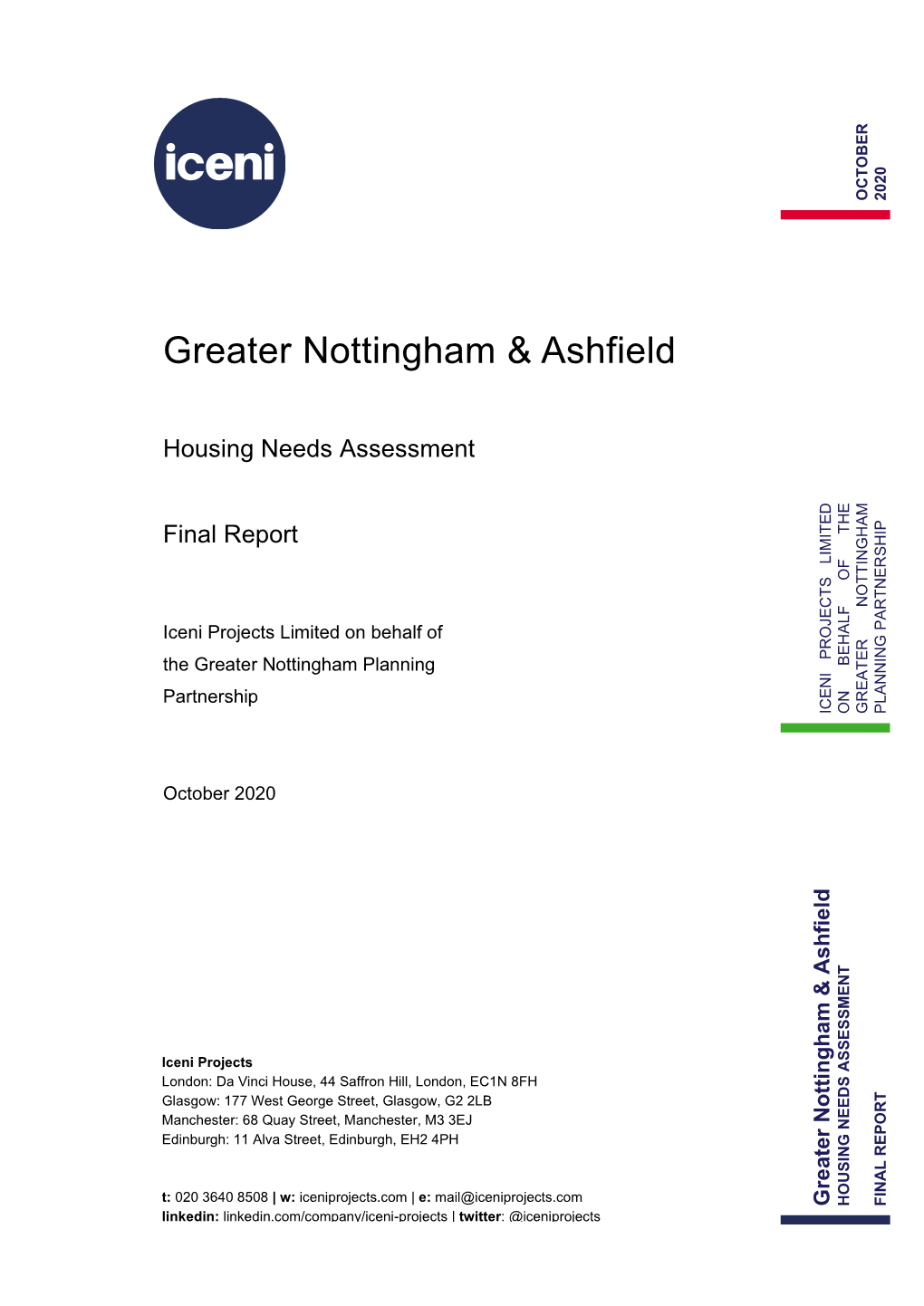 Greater Nottingham and Ashfield Housing Needs Assessment 2020