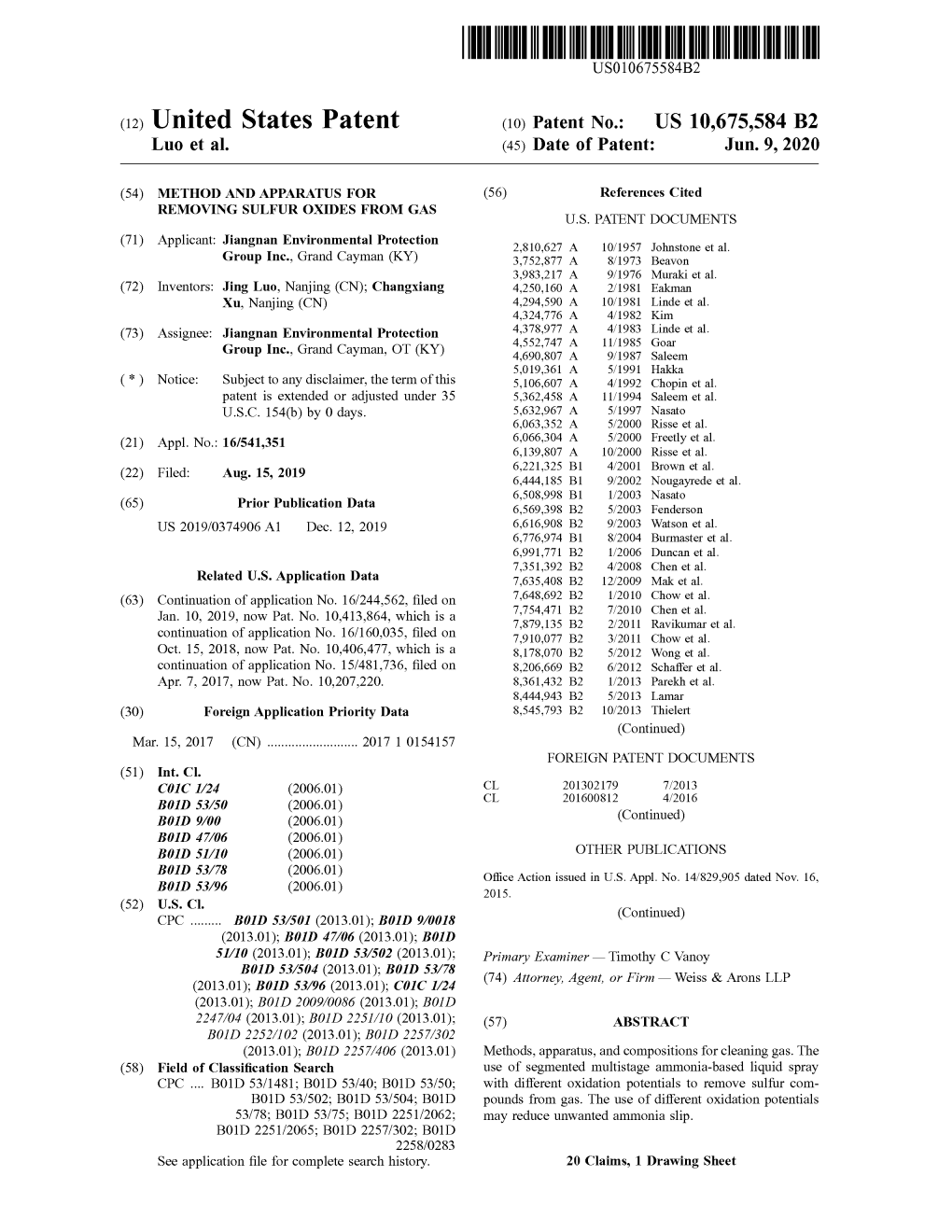 ( 12 ) United States Patent