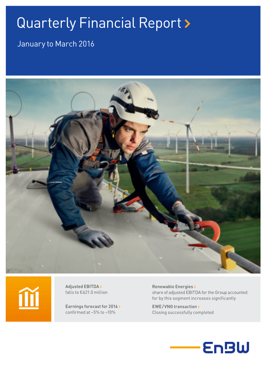 Enbw Quarterly Financial Report January to March 2016