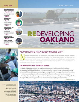 Redeveloping Oakland