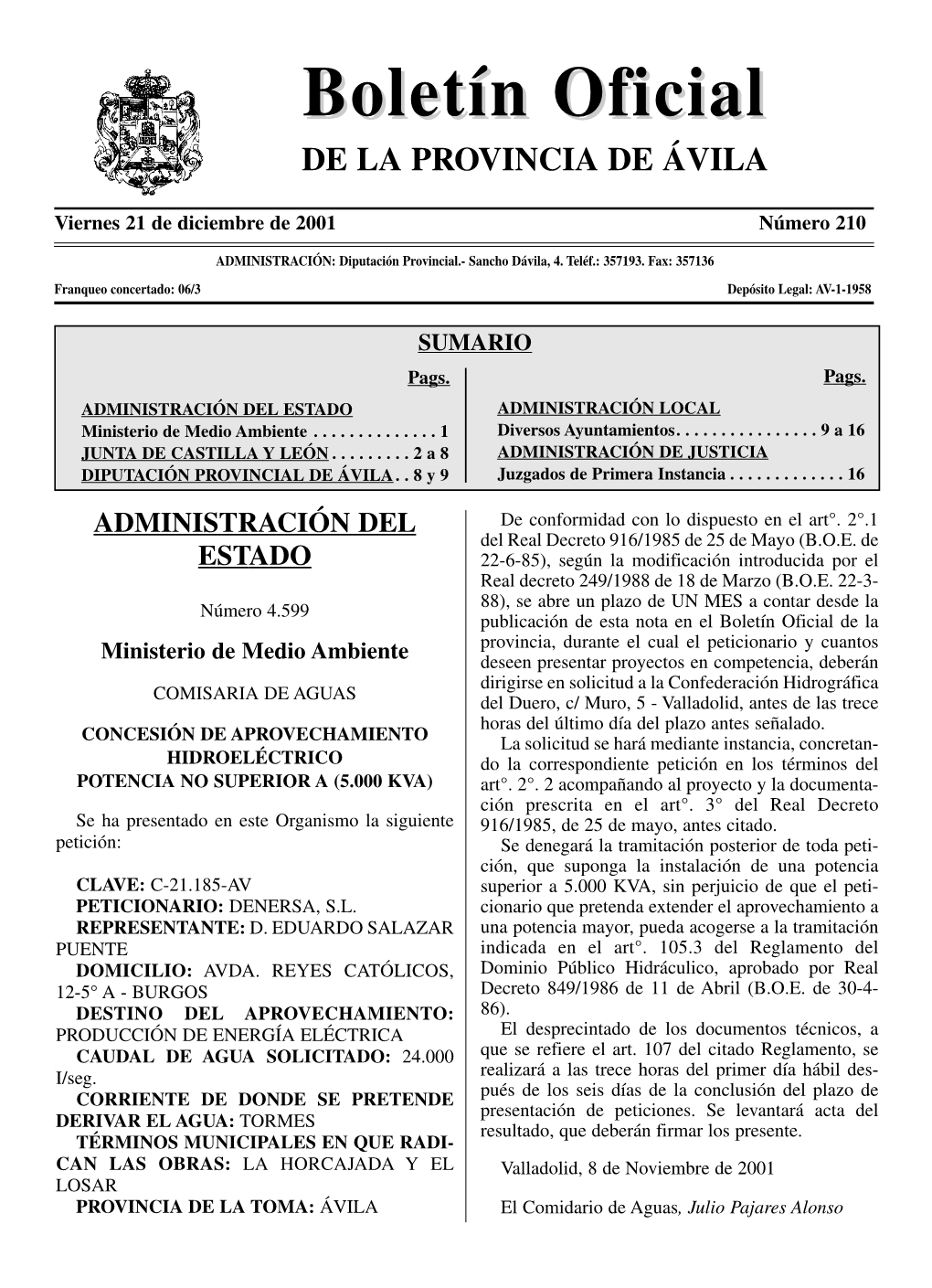 Boletín Oficial