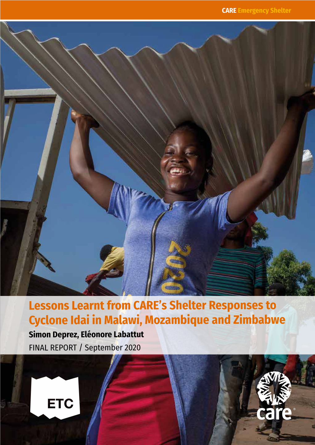 Lessons Learnt from CARE's Shelter Responses to Cyclone Idai In