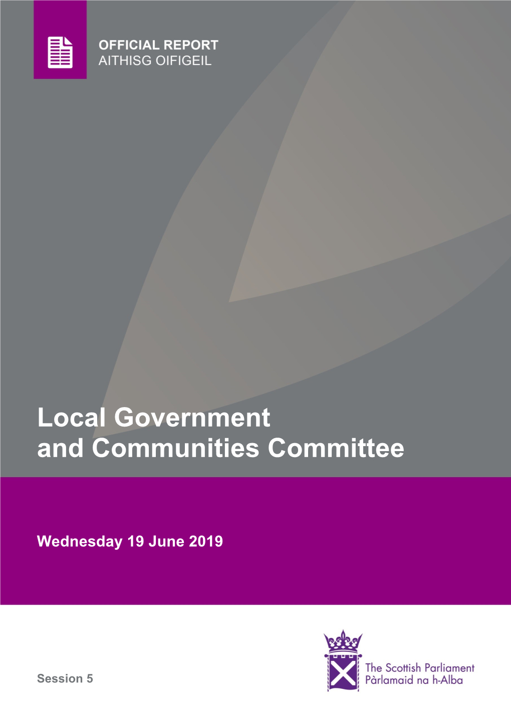 Local Government and Communities Committee