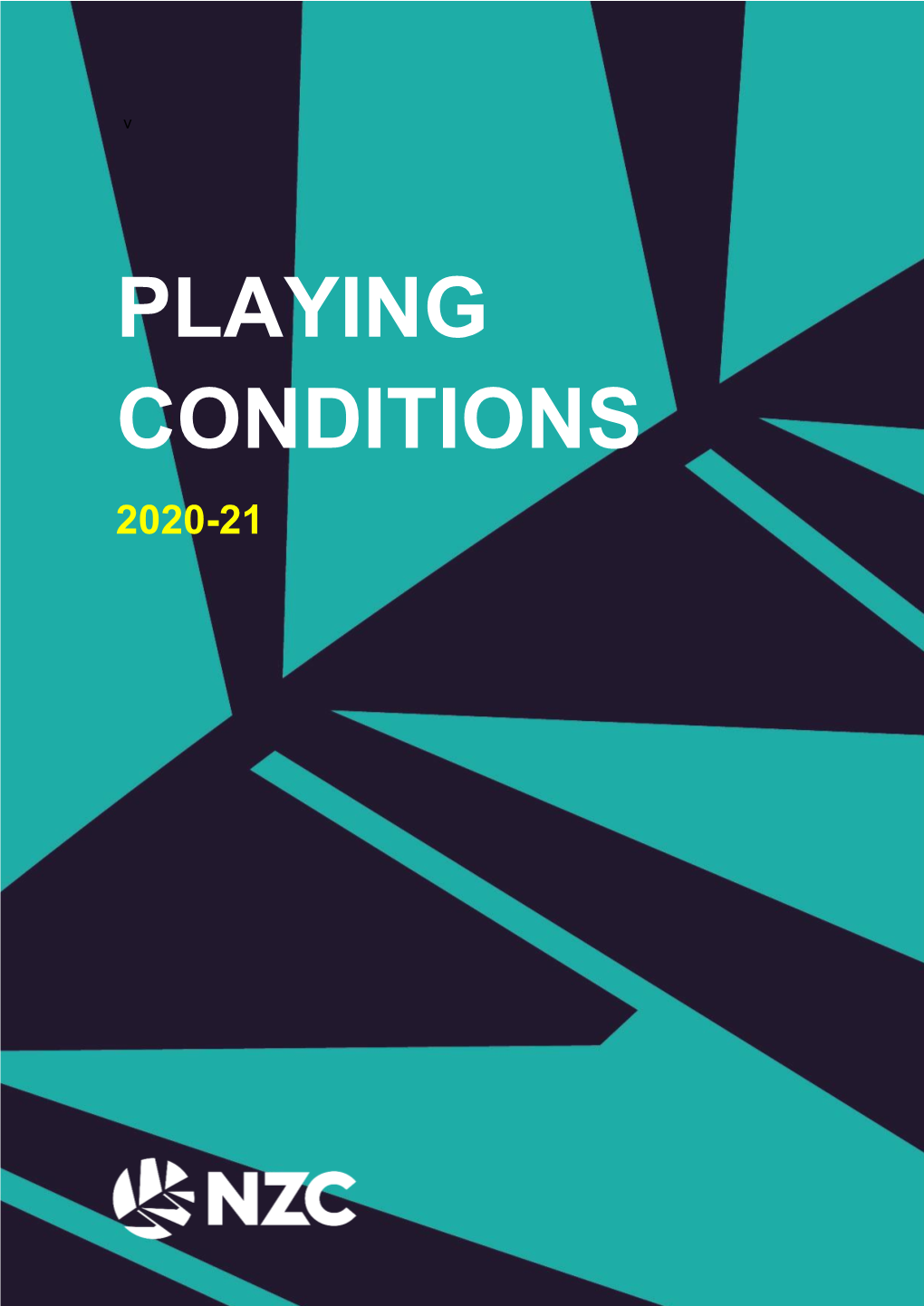 NZC Playing Conditions 2020/21