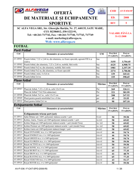 Catalog Sport-R5-2008