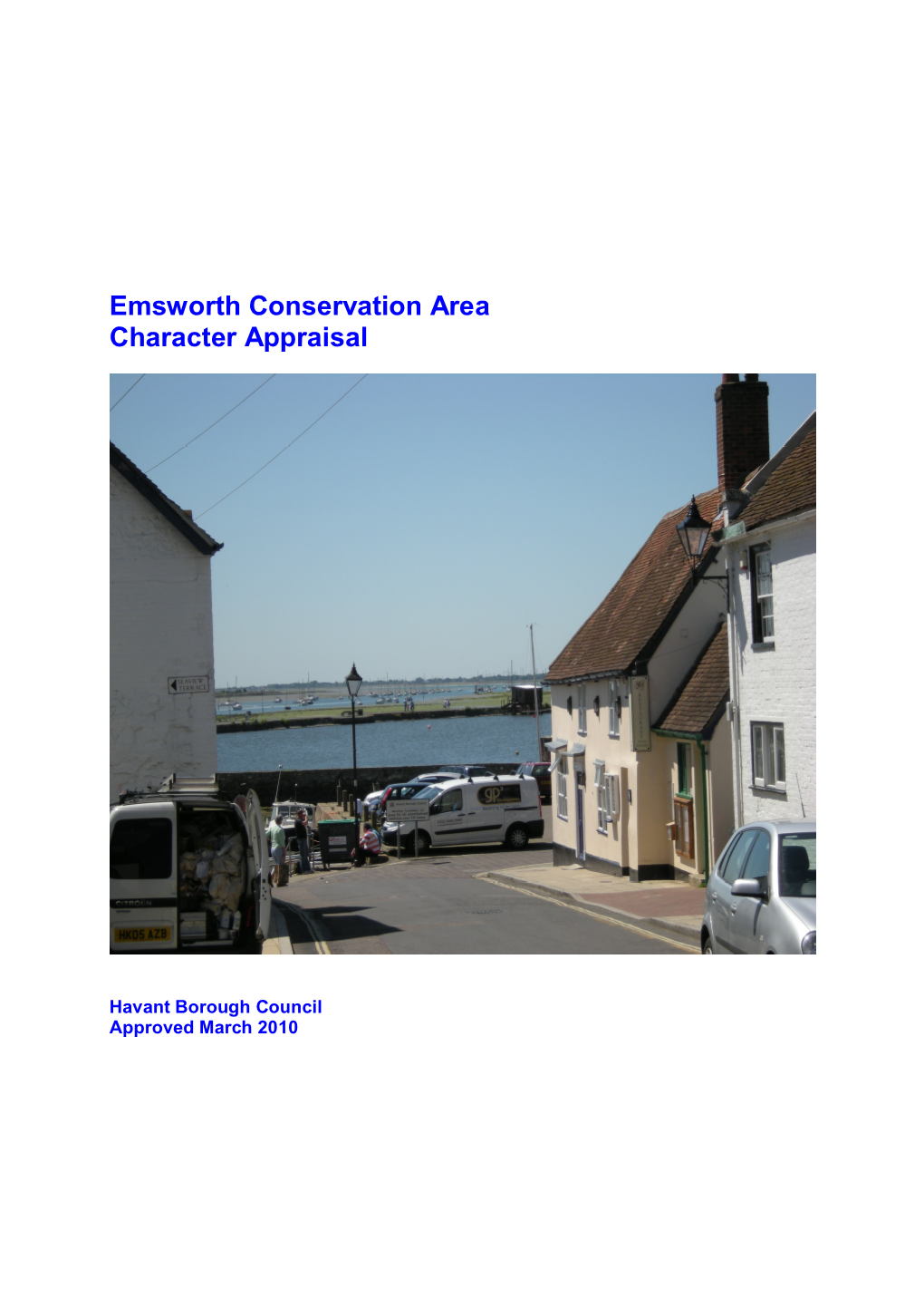 Emsworth Conservation Area Character Appraisal