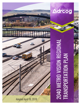 2040 Metro Vision Regional Transportation Plan