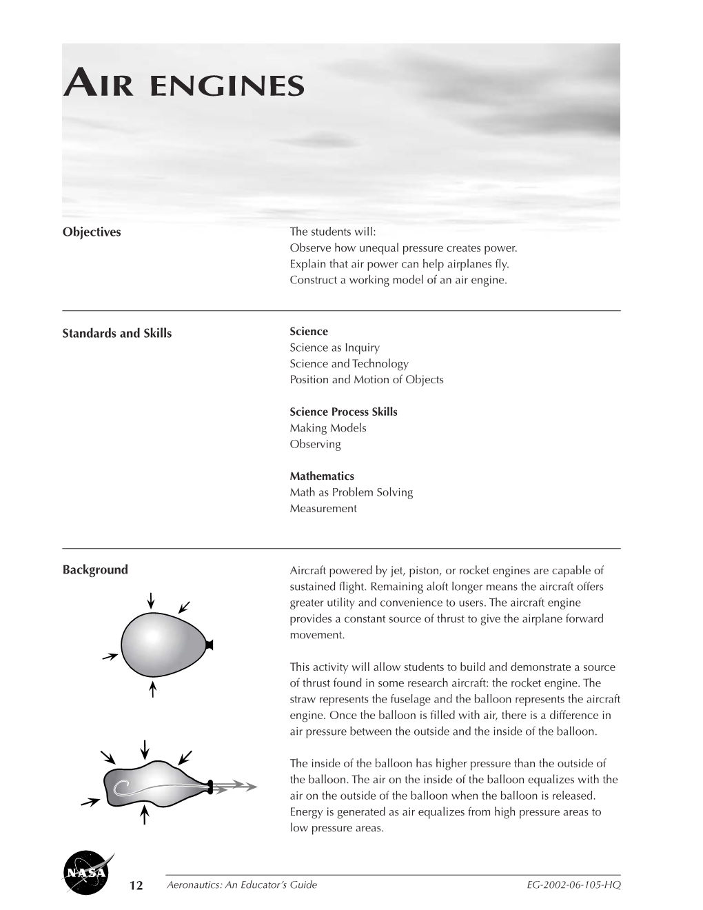 Aeronautics Educator Guide