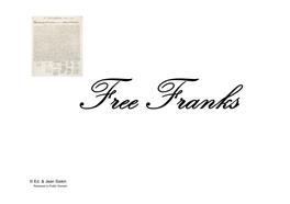 Free Franks Known