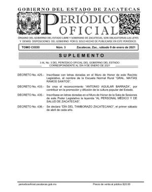 Gobierno Del Estado De Zacatecas