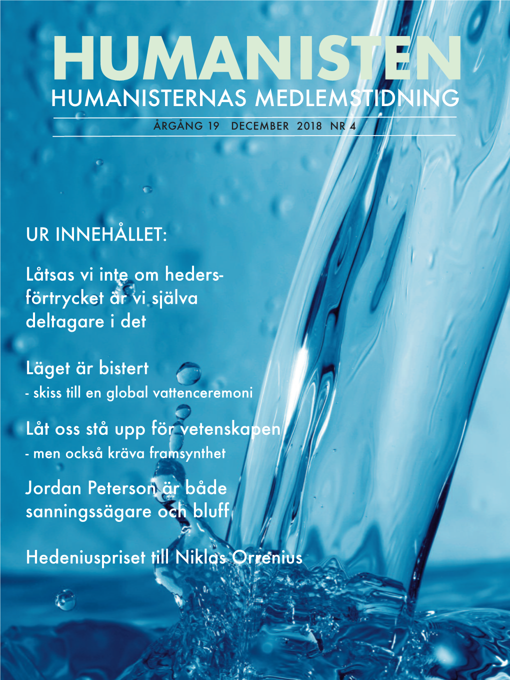 Humanisten 4/2018