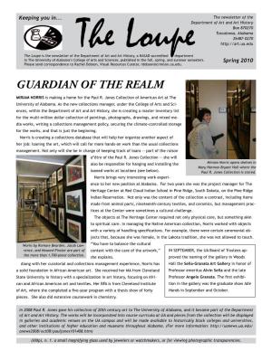 The Loupe the Newsletter Of