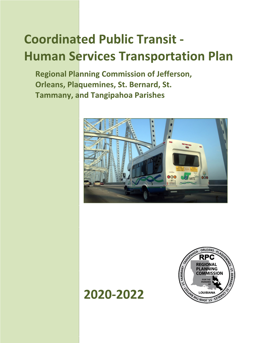2020-2022 Coordinated Human Services Transportation Plan