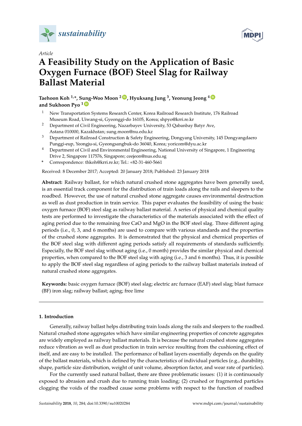 (BOF) Steel Slag for Railway Ballast Material