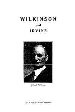 WILKINSON and IRVINE