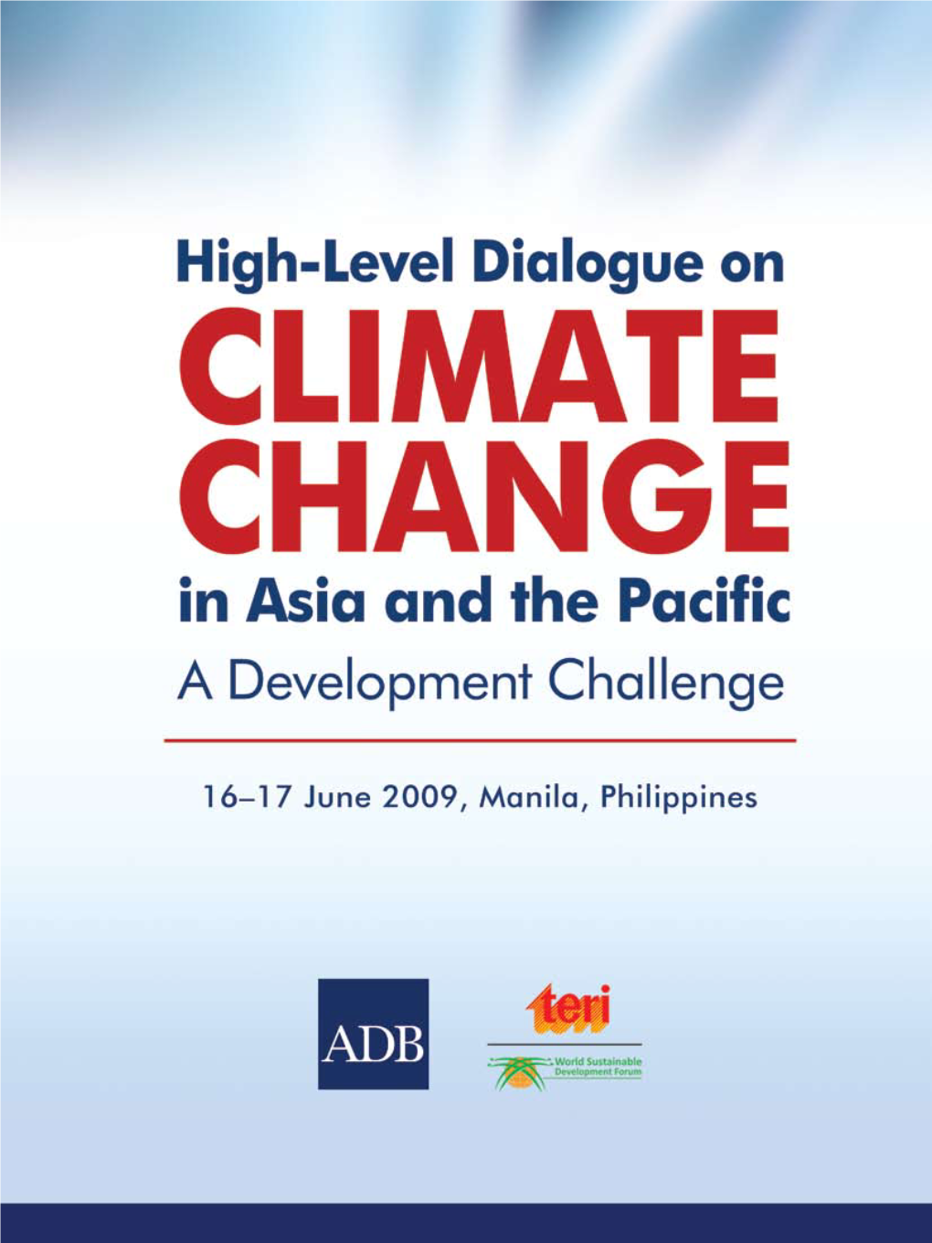 High Level Dialogue on Climate Change