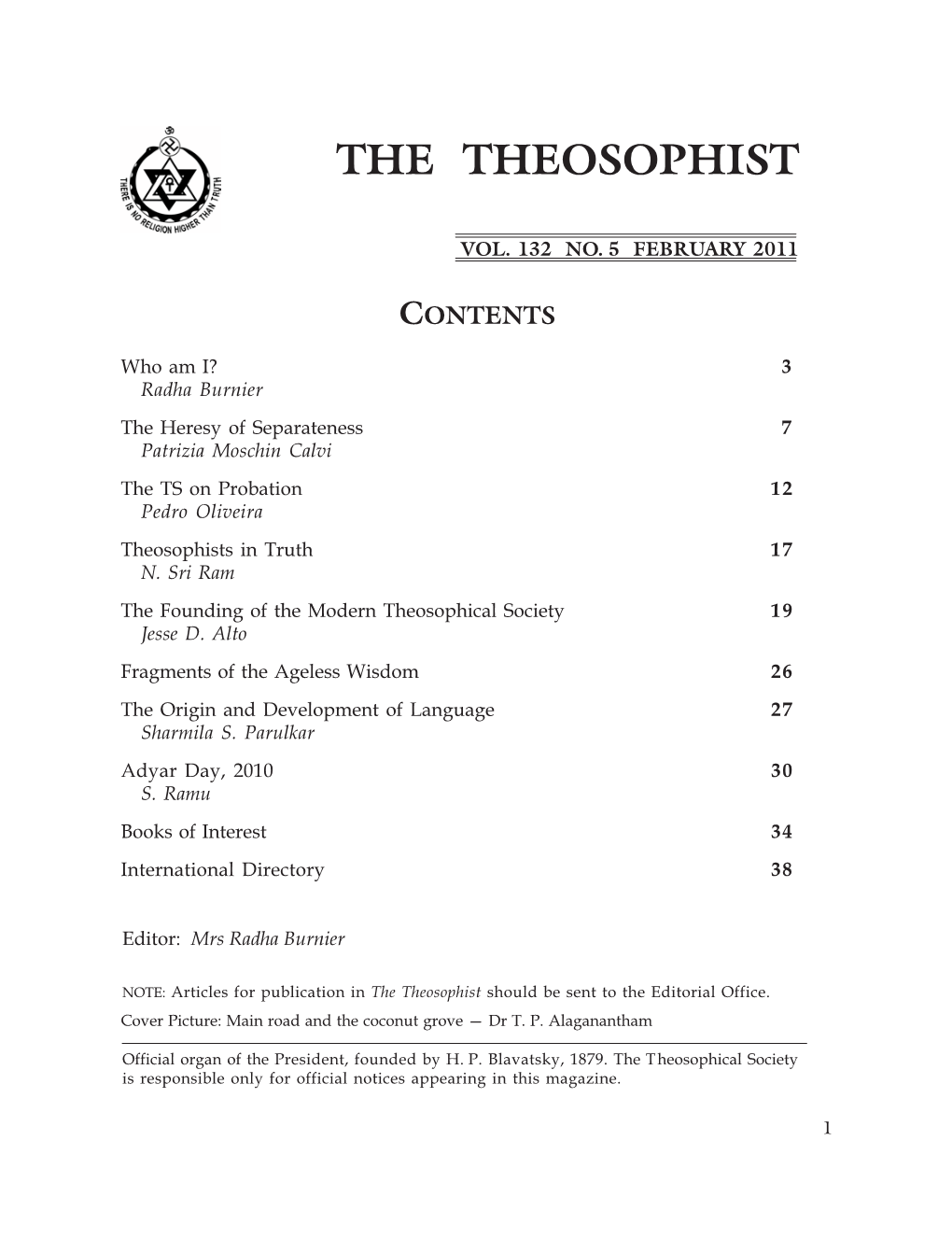 The Theosophist